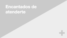 Encantados de atenderte