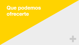 ¿Que podemos ofrecerte?